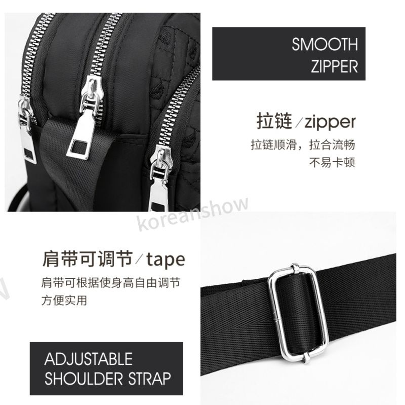 Túi Xách Nữ Đẹp Túi Đeo Chéo Nhiều Ngăn Thời Trang Hàn Quốc Cho Nữ