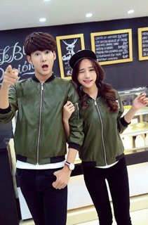 Bomber kaki 2 lớp