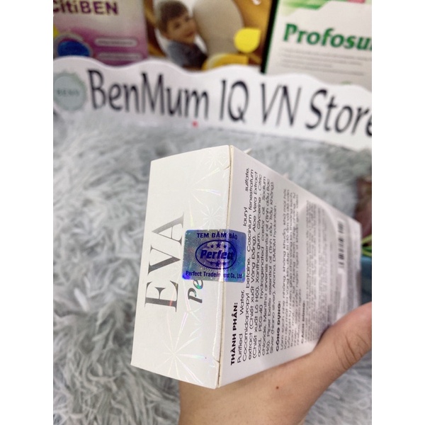 Lọ dung dịch vệ sinh EVA Perfect 100ml hỗ trợ giảm nấm ngứa, viêm nhiễm, chiết xuất tinh dầu bạc hà dành cho nam và nữ