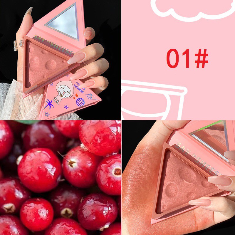 (Hàng Mới Về) Phấn Má Hồng Màu Gradient Đào Tạo Khối Chống Nước Lâu Trôi Làm Sáng Da | BigBuy360 - bigbuy360.vn