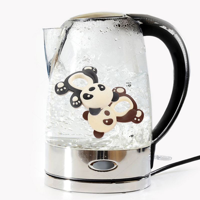 Đồ Chơi Gặm Nướu Hình Gấu Trúc Bằng Silicone Dành Cho Trẻ Em