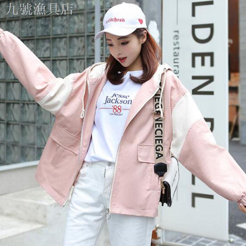 Áo Khoác Hoodie Dáng Ngắn Phong Cách Hàn Quốc Thời Trang Mùa Xuân Dành Cho Nữ 2021