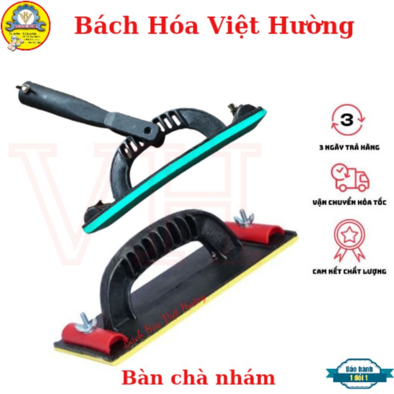 Bàn chà nhám, Dụng cụ kẹp nhám chà tường (bàn chà xoa tường) loại có tay cắm gậy tiện lợi - Bách Hóa Việt Hường