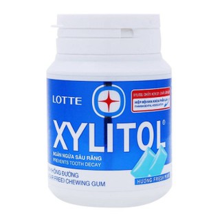 Kẹo cao su không đường Lotte Xylitol (combo 60 hủ)