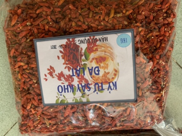 Hạt kỷ tử sấy khô LOẠI CHUA 1kg date 2024