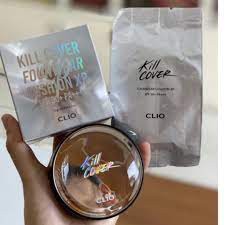 [ AUTH 100%] - SET PHẤN NƯỚC CLIO KILL COVER FOUNWEAR XP CUSHION, AMPOULE, GLOW, Fixer, Nudism Velvetwear | BigBuy360 - bigbuy360.vn