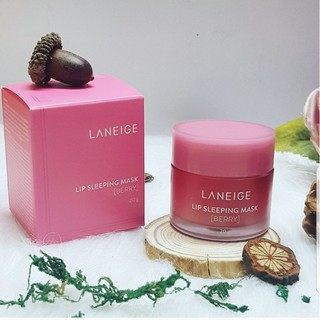 🌸[Fullsize 20g] Mặt nạ ngủ môi Laneige Lip Sleeping Mask (Berry)