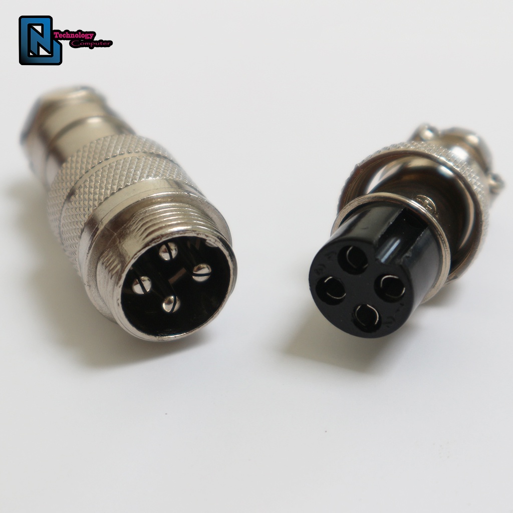 Bộ Đầu Nối GX16 4 5 Lõi Kết Nối Đơn Giản Phù Hợp Trang Trí Custom Dây USB Phong Cách Hàng Không