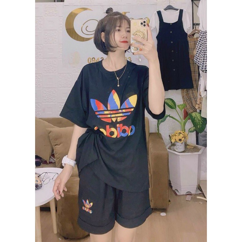 Đồ Bộ Thun Adidas - Set Đồ Thun Đôi Nam Nữ - Bộ Thun Nữ - Bộ quần áo adiddas | BigBuy360 - bigbuy360.vn