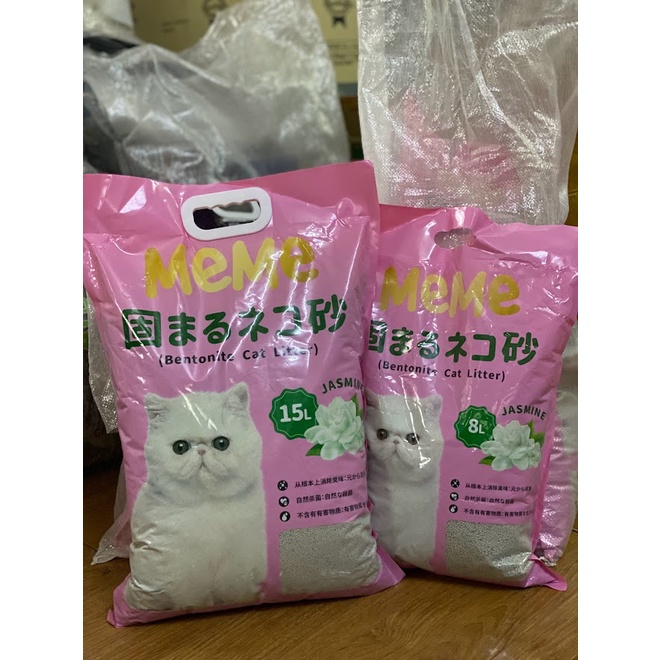 Cát vệ sinh Meme Nhài 15L