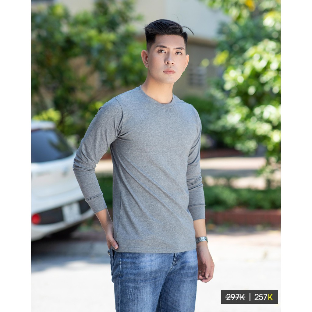 Áo giữ nhiệt nam Laroma cổ tròn  | Giữ ấm - Siêu đàn hồi - Khử mùi | BigBuy360 - bigbuy360.vn