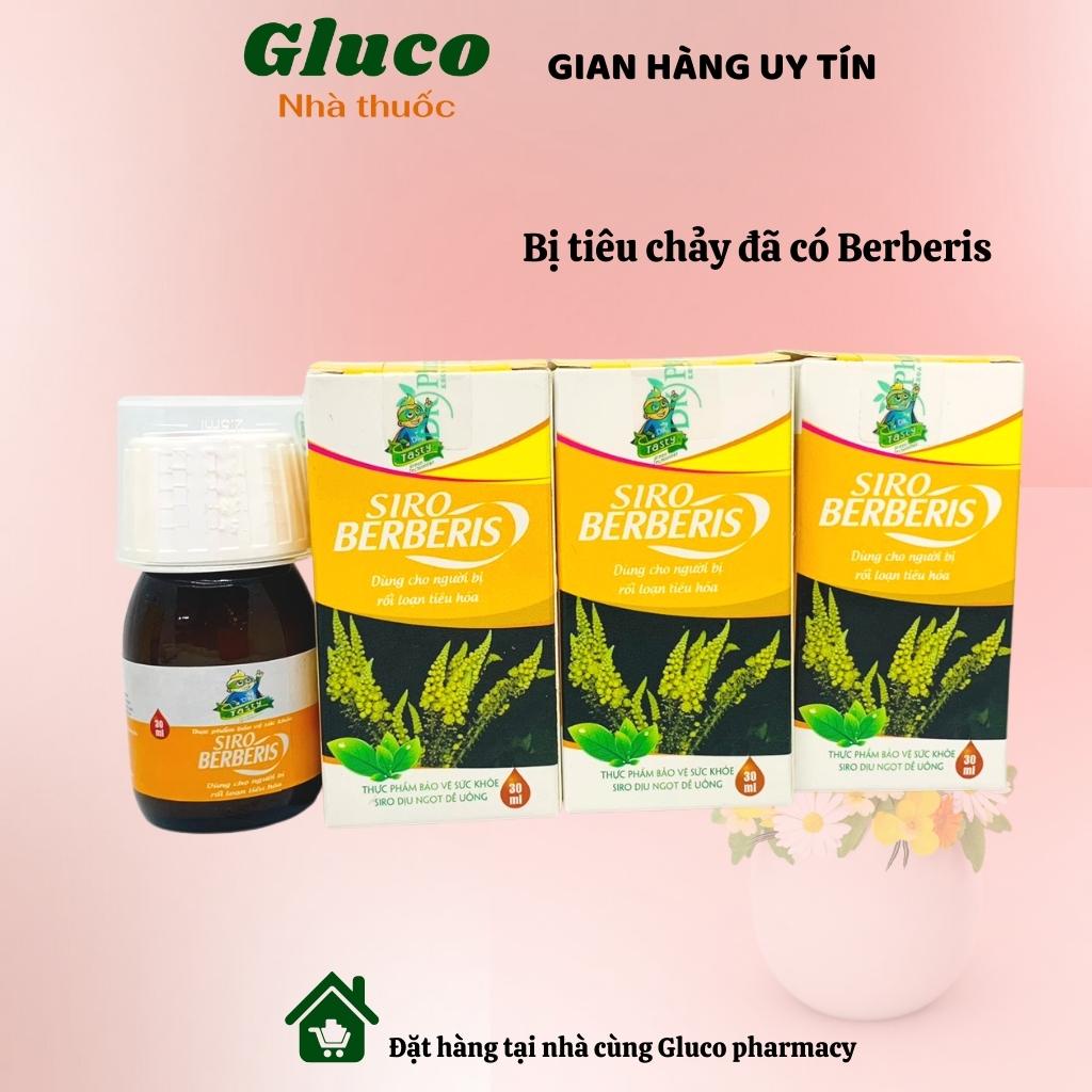 Tiêu chảy thảo dược dạng siro uống BERBERIS 30ml Dược Khoa GLU3101