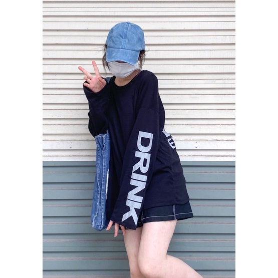Áo thun dài tay oversize