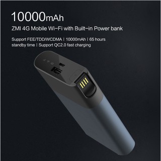 Bộ phát wifi 4G từ sim Xiaomi Zmi MF885 10000mAh