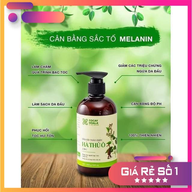 Dầu gội thảo dược hà thủ ô 2 in 1 cỏ cây hoa lá 300ml | BigBuy360 - bigbuy360.vn