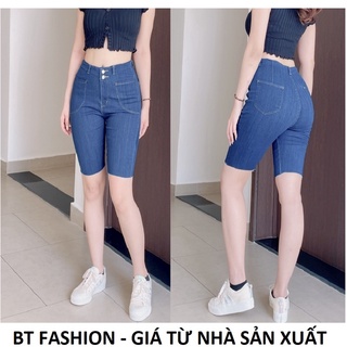 Quần jean nữ coton co dãn thời trang bt fashion