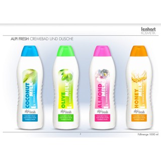 Sữa Tắm Alpi Fresh Cremebad & Dusche 1000ml - Đức