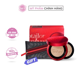 Set Phấn Nước Che Phủ Hoàn Hảo Espoir Pro Tailor Be Velvet Cover Cushion
