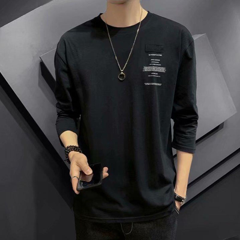 Áo Thun Nam Nu Cổ Tròn Form Rộng, Áo Thun nỉ unisex Áo Thun Nam Dài Tay Cổ Tròn Thời Trang Hàn Quốc