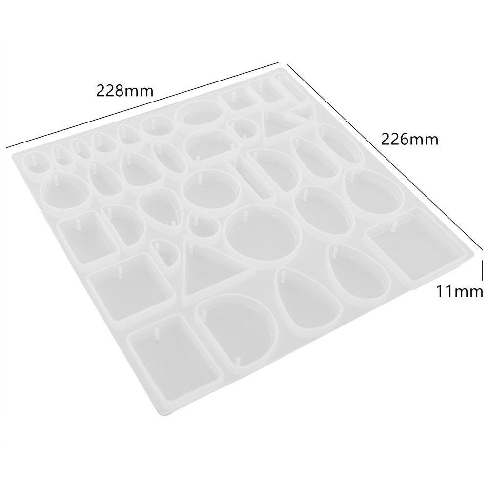 Khuôn Silicone Làm Móc Khóa DIY Tiện Dụng