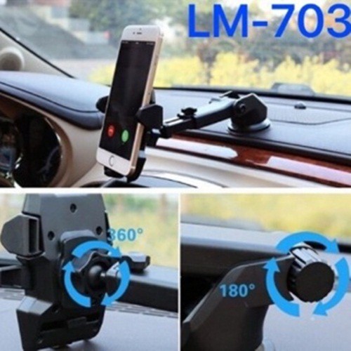 Giá Đỡ Điện Thoại Trên Xe Hơi LM 703 - Giá Đỡ Điện Thoại Oto LM 703 | BigBuy360 - bigbuy360.vn