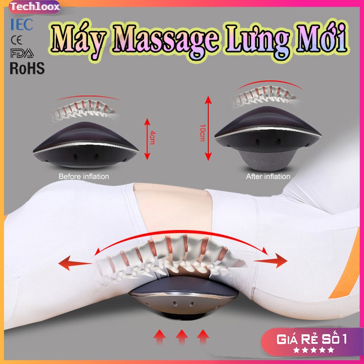 [Hàng mới 2021] Máy massage Lưng giảm đau mỏi, thư giãn tốt nhất hiện nay - Alphay JKAH-2