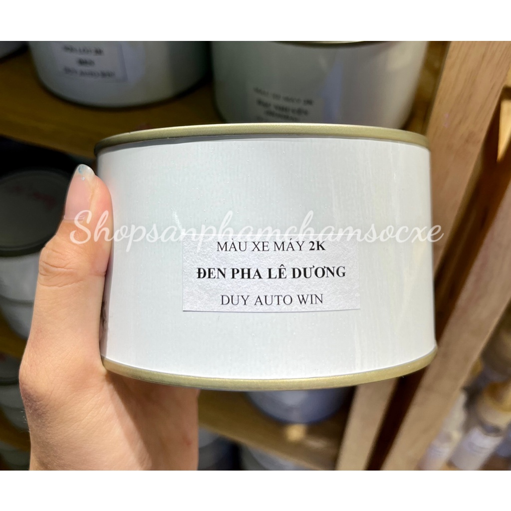 Đen pha lê dương 2k lon 500g - Sơn tự bóng