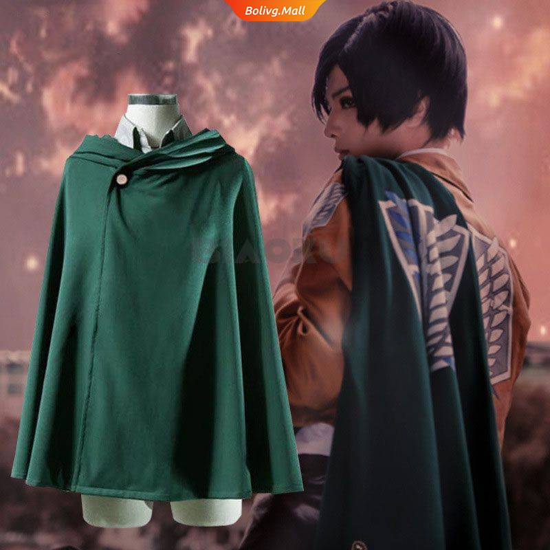 Áo Choàng MIKASA Cosplay Nhân Vật Shingeki No Kyojin Của Attack On Titan