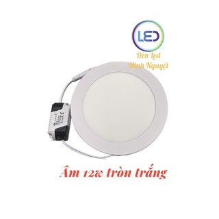 Đèn Led Âm Trần Tròn Siêu Mỏng 3W / 6W / 9W / 12W / 18W Cao Cấp