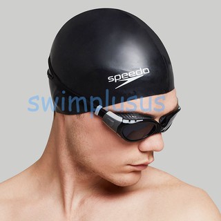 Mũ bơi silicone Plain Flat Spee do (6 màu)