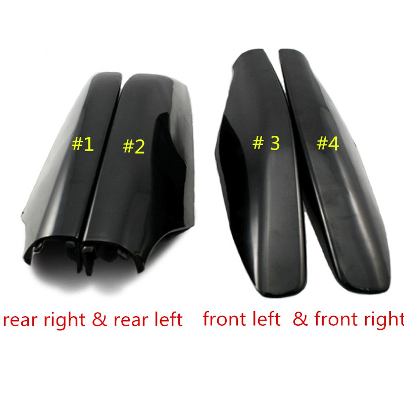 Set 4 nắp đậy nóc xe hơi chuyên dùng cho Toyota Land Cruiser Prado Fj120 2003-2007 2008 2009