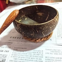 Combo Bát/Chén Gáo Dừa Và Muỗng Gỗ Dừa Hàng Đẹp