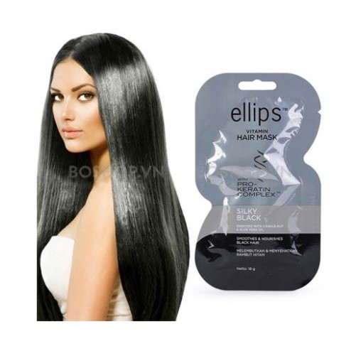 Kem Ủ Tóc💝Dành Cho Tóc Hư Tổn💝 Ellips Vitamin Hair Mask Hair Repair - Chăm Sóc Tóc Hư Tổn 20g | BigBuy360 - bigbuy360.vn