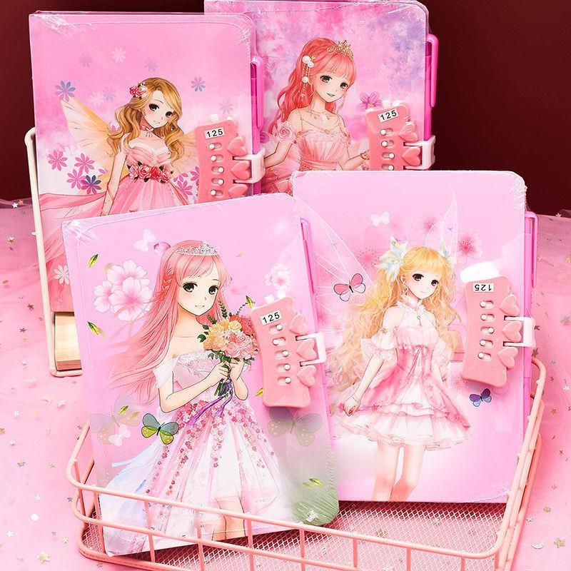 Love Nikki-Dress Sách Nhật Ký Nữ Hoàng Có Khóa Mật Khẩu Cho Học Sinh Tiểu Học Tiểu Học