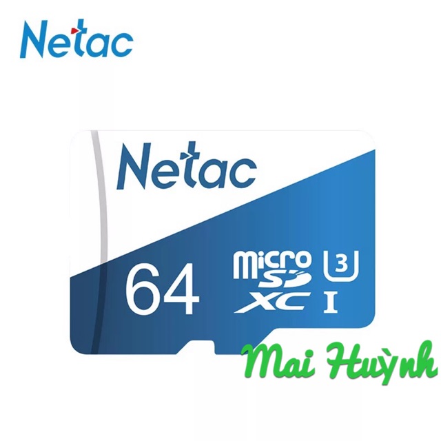 Thẻ Nhớ MicroSDXC 64GB NETAC Pro C10 U3 | BigBuy360 - bigbuy360.vn