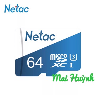 Thẻ nhớ microsdxc 64gb netac pro c10 u3