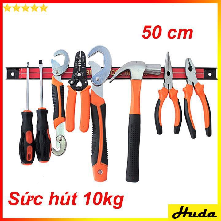 Thanh Nam Châm Treo Dụng Cụ - Thanh Nam Châm Treo Dao, Hít Dao - đồ làm mộc