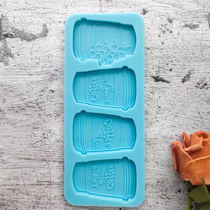 Khuôn Silicone Làm Cốc Cà Phê Thủ Công DIY