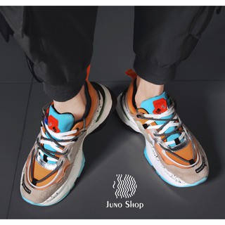 [FreeShip - Bản mới nhất] Giày thể thao nam xu hướng thu đông 2020, giày sneaker nam vải dệt cao cấp siêu nhẹ