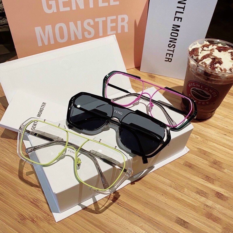 MẮT KÍNH THỜI TRANG CAO CẤP UNISEX 578 GYNE FENG KOREA CÁ TÍNH VIỀN SANG CHẢNH | BigBuy360 - bigbuy360.vn