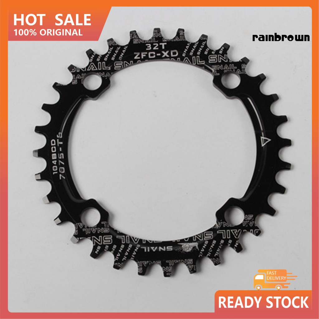 Đĩa Xích Đơn / Tròn / Oval 104BCD 32T 34T 36T 38T Chuyên Dụng Cho Xe Đạp