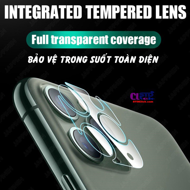 MIẾNG DÁN BẢO VỆ CAMERA IPHONE 11 - PRO MAX - PRO VMAX CHÍNH HÃNG