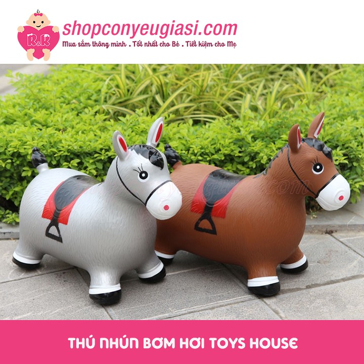 Thú Nhún Bơm Hơi Toys House - Nhiều Mẫu