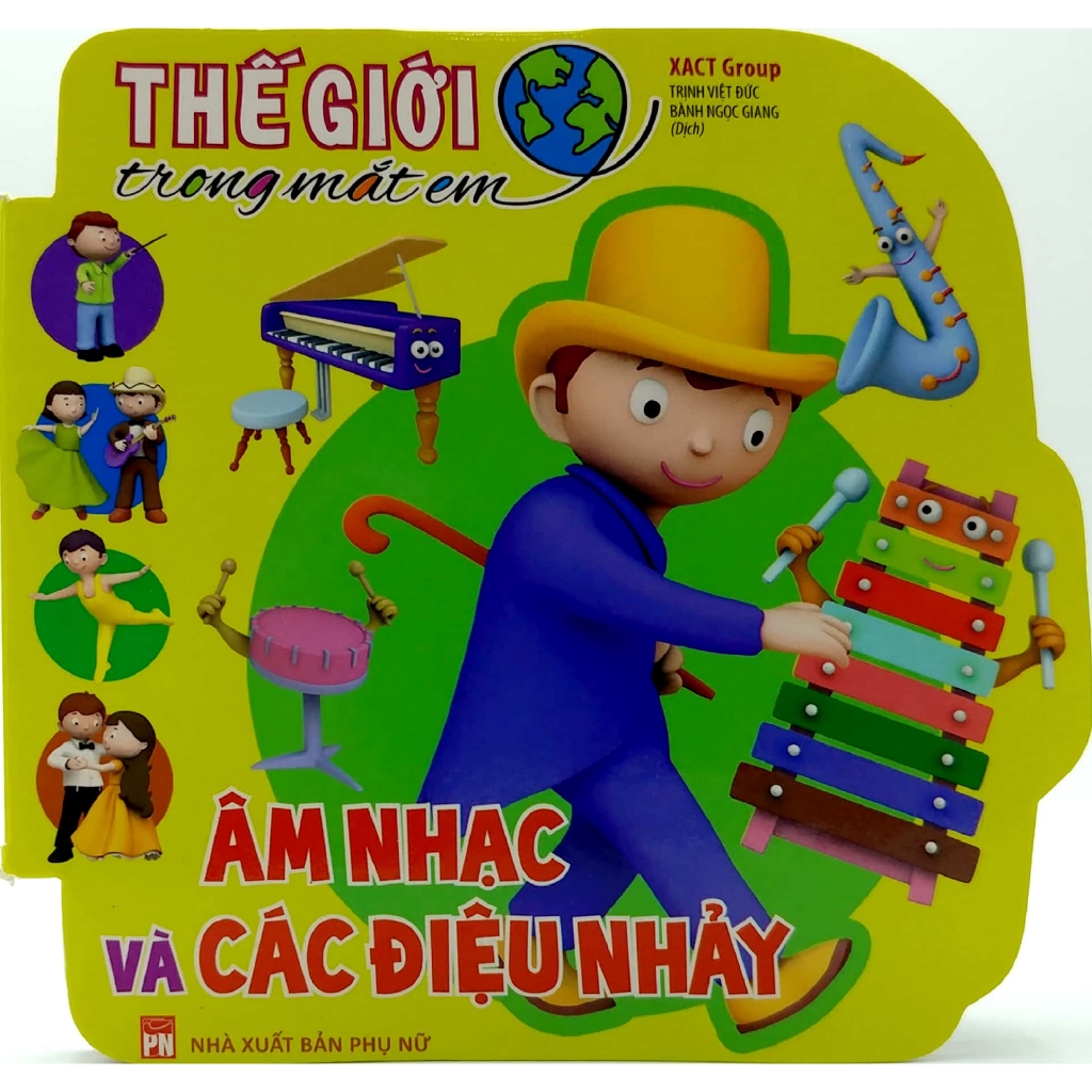 Sách - Thế Giới Trong Mắt Em - Âm Nhạc Và Các Điệu Nhảy