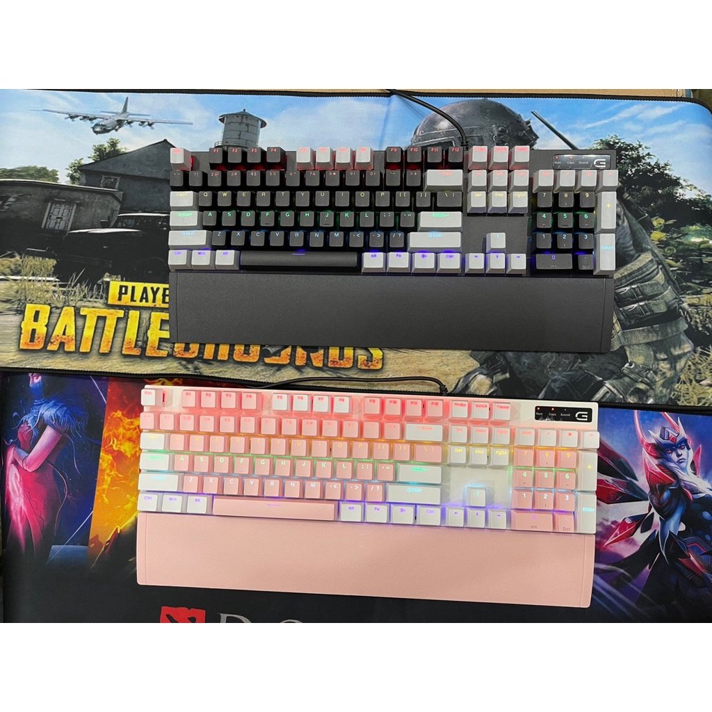 Bàn Phím Cơ Gaming SPARTAN TC-3218 Led RGB