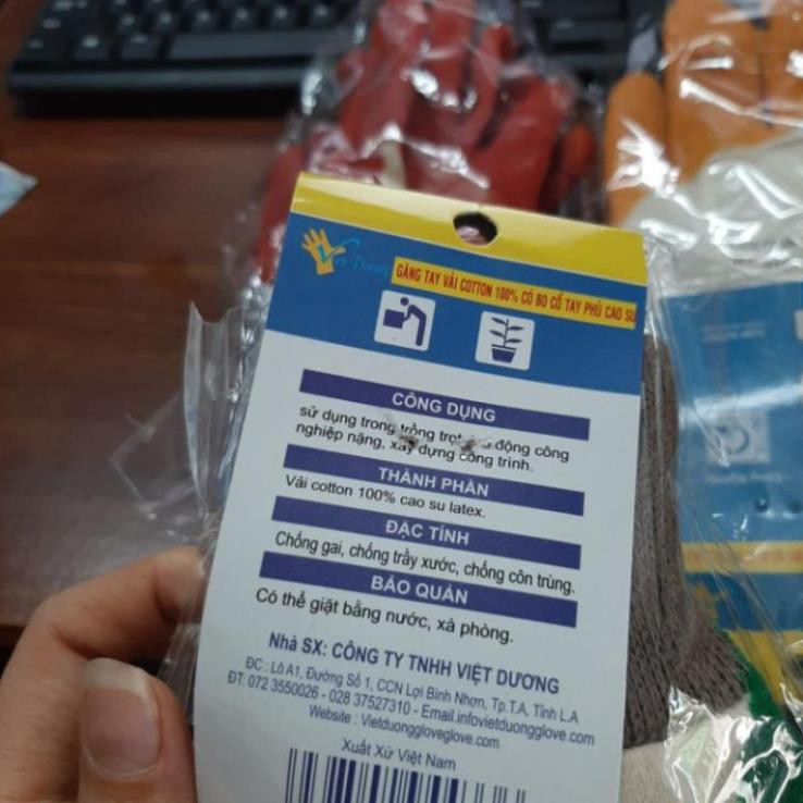 Găng tay kéo diều, găng tay phủ cao su siêu bền, siêu bám.