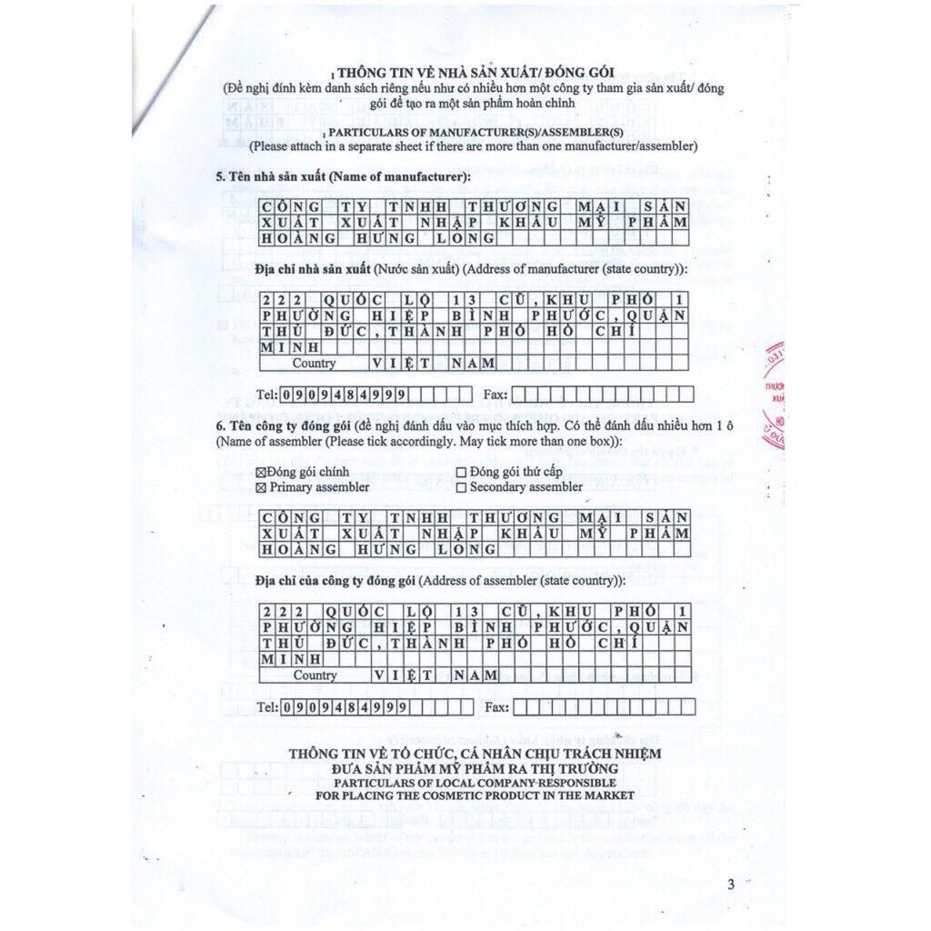 Nước hoa LUA midnight 30ml cao cấp