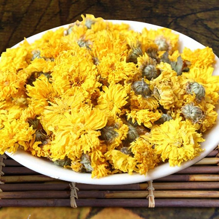 HOA CÚC VÀNG (DRIED YELLOW DAISY FLOWER Trà hoa cúc vàng sấy khô tự nhiên nguyên chất | Bạch Hương Thảo