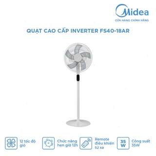 [Mã ELHA22 giảm 5% đơn 300K] Quạt đứng cao cấp inverter Midea FS40-18AR