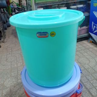 XÔ NHỰA 16L DUY TÂN, MÀU NGẪU NHIÊN